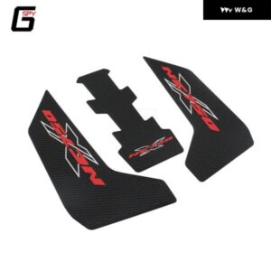 ホンダ NC 750 X NC750 750X 2014-2021 バイク アクセサリー サイド燃料タンク パッド プロテクター デカール ガスニートラクション 2020 2019 - black