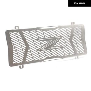 ラジエーター プロテクター カバー カワサキ Z650 Z-650 Z 650 2017-2020 オートバイ バイク アクセサリー ウォータータンク グリル ガード 2018 - black