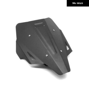 ヤマハ FZ07 MT07 MT-07 2021 2022 オートバイ バイク 風防 ウィンドスクリーン アルミキット デフレクター フェアリング カバー アクセサリー - NO　LOGO