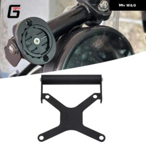 22MM ヒマラヤン 450 2024 2025 オートバイ バイク ヒマラヤン450 アクセサリー 電話 ホルダー スタンド サポート GPS ナビゲーション プレート ブラケット