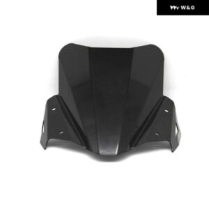 ヤマハ MT-09 2021 2022 バイク アクセサリー 風防 ウィンドスクリーン ウィンドデフレクター ウィンドスクリーン CNCアルミ - black