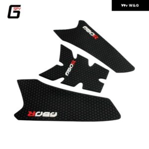 ホンダ CB650R CBR650R 2019-2024 2023 オートバイ バイク 滑り止めサイド燃料タンク ステッカー 防水 パッド ステッカー - black