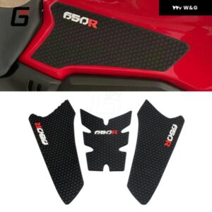 ホンダ CB650R CBR650R 2019-2024 2023 オートバイ バイク 滑り止めサイド燃料タンク ステッカー 防水 パッド ステッカー