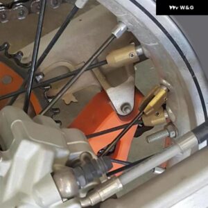 オートバイ バイク ホイールスポークバランスウェイトスーパーモーター デュアルスポーツ メトリッククルーザー オートバイ バイク ホイールアクセサリー - Gold