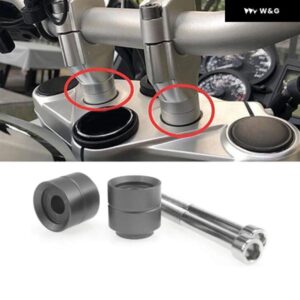 22MM オートバイ バイク ハンドルバー ライザーアップツールキット 移動バー ハンドルバー リフト BMW F800GS ADV F700GS F650GS ツイン