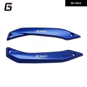 ヤマハ XMAX300 XMAX250 X MAX 250 125 400 バイク アクセサリー ウィンドスクリーン ウィンドシールド デフレクター ガード カバー パーツ - Blue
