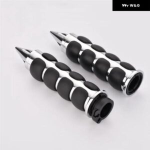 オートバイ バイク 尖端 25MM ハンドルバー グリップ スズキ カワサキ ヤマハ カスタム ハンドルバー - Color　A