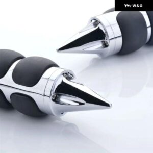 オートバイ バイク 尖端 25MM ハンドルバー グリップ スズキ カワサキ ヤマハ カスタム ハンドルバー