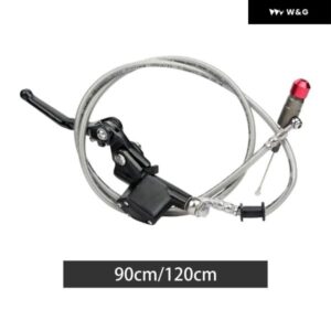 油圧 クラッチ レバー オートバイ バイク 22MM 7/8インチ ATVに - 120cm