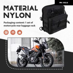 オートバイ バイク ハンドルバー バッグ ツーリング用 汎用 バッグ Tロッドバッグ 収納 バッグ ソフテイル スポーツスター フロント ハンドルバー バッグ - Black