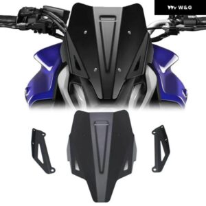 ヤマハ MT07 MT-07 FZ07 2021-2024 バイク フロントガラス ウインドスクリーン ウィンドデフレクター