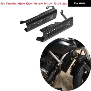 ヤマハ MT09 FZ09 MT-09 FZ-09 オートバイ バイク アルミ ラジエーター グリル ガード プロテクター サイドカバー 2014 2015 2016