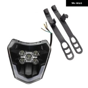 バイク ヘッドライト LED ウィック KTM EXC XC SX XC-W 125 300 350 450 2018-2023 ダート バイク エンデューロ モトクロス アクセサリー