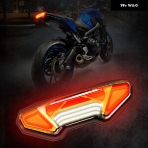 オートバイ バイク 防水 高輝度LED テールライト ポータブル ヤマハ 10 TRACER 900 GT FJ 09 10