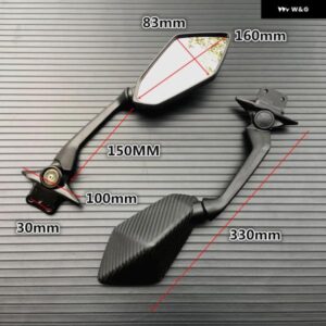 バックミラー サイドミラー バックミラー ヤマハ T-MAX 530 TMAX530 T-MAX530 2012-19 カスタムパーツ アクセサリー 交換用部品 互換品 - C