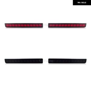 LED リアバンパー ランプ 三菱 XFORCE 2023 2024 ブレーキライト ウィンカー バックアップリフレクター ランプリバース テールライト カス - Red　A