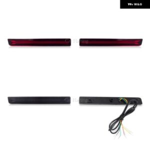 LED リアバンパー ランプ 三菱 XFORCE 2023 2024 ブレーキライト ウィンカー バックアップリフレクター ランプリバース テールライト カス - Red　B