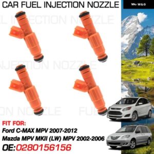 燃料インジェクターノズル噴射 フォード C-MAX C MAX MPV 2007-2012 2011 マツダ MPV LW MKII 2002-2006 0280156156 L309-13-250A カスタム