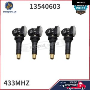 ビュイック エンクレーブ キャデラック CT6 シボレー クルーズ インパラ ボルト GMC アカディア シエラ 13540603 433MHZ TPMS タイヤエア圧
