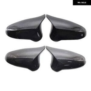 リアサイドミラー キャップカバー 交換用 光沢ブラック BMW F80 M3 F82 M4 F87 M2 2014-19 カスタムパーツ アクセサリー 交換用部品 互換品 - Color