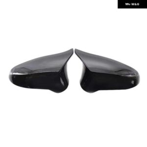 リアサイドミラー キャップカバー 交換用 光沢ブラック BMW F80 M3 F82 M4 F87 M2 2014-19 カスタムパーツ アクセサリー 交換用部品 互換品 - Color