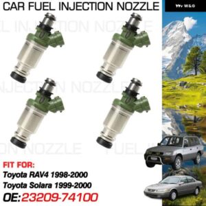 燃料インジェクターノズル噴射 トヨタ RAV4 XA10 10 1998-2000 トヨタ ソララマーク V 1999 2000 XV20 20 部品 23209-74100 カスタムパーツ