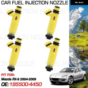 195500-4450 マツダ RX-8 RX8 RX 8 2004-39326 2005 アクセサリー燃料インジェクターノズル噴射 N3H3-13-250A FJ797 カスタムパーツ アクセ