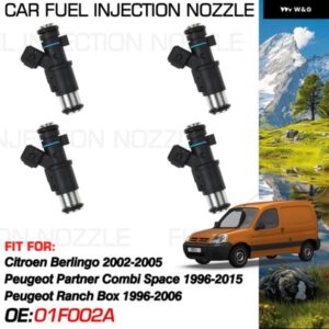 燃料インジェクター ノズル噴射 シトロエン ベルランゴ 2002-2005 プジョー パートナー コンビスペース 1996-2015 ランチボックス 1996-200