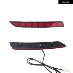 車 LED リアバンパー リフレクターライト シボレー サバーバン 2020-23 ブレーキダイナミックウィンカー ランプ カスタムパーツ アクセサリ - Red　Cover