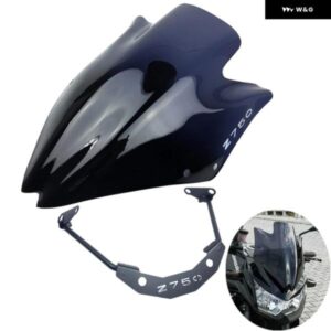 オートバイ フロントガラス ウインドディフレクター フロントガラス KAWASAKI Z750 Z750R 2007-2012 カスタムパーツ アクセサリー 交換用部