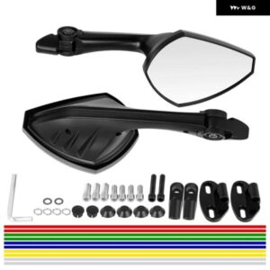汎用 レーシング オートバイ スポーツ バイク リアビューミラー CBR600RR CBR900RR CBR1000RR VFR800 1200 VTR1000 CBR650F NSR250 カスタ - rearview　mirror