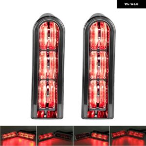 リアフェンダー サドルバッグサイドライト補助 LED ランブレーキターンランプライト ハーレー ロードキング ウルトラリミテッドエレクトラグ