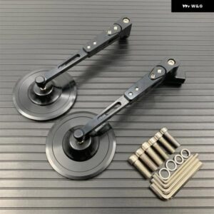 オートバイ ミラー ラウンドサイド ホンダ REBEL CB300R CB650R ヤマハ XSR125 XSR700 XSR900 カワサキ Z650RS Z900RS スズキ SV650 カスタ