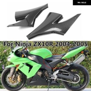 オートバイ 部品 タンクサイドカバー パネル フェアリング カバー KAWASAKI ZX-10R ニンジャ 2004 2005 2004-2005 カスタムパーツ アクセサ