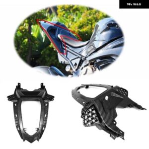 1ピース オートバイ リアテールシート カバー プレートリアテールサイド パネル フェアリング 部品 アクセサリー BMW S1000RR M1000RR 2019 - Carbon　Fiber　Pattern