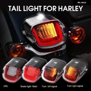 ハーレー ダビッドソン オートバイ LED リアブレーキ テールライト ウィンカー ハーレー スポーツスター ダイナ ソフテイル ツーリング ロー