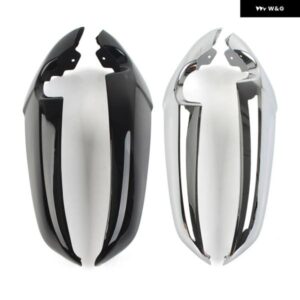 1ペア オートバイ ABS ラジエーターサイドカバー シュラウドプロテクター ハーレー ダビッドソン V ロッド VROD VRSC 2001-2023 /グロスブラ - black