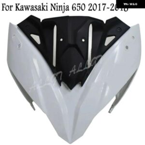 オートバイ 未塗装 アッパーフロントカウ ルノー ズ フェアリング KAWASAKI NINJA 650 EX650 ER6F 2017-2018 カスタムパーツ アクセサリー