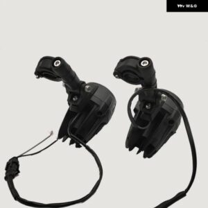 汎用 運転補助ライト BMW ドゥカティ カワサキ ホンダ スズキ フロント ヘッドライト 防水 オートバイ フォグランプ カスタムパーツ アクセ - Set　A　With　Relay