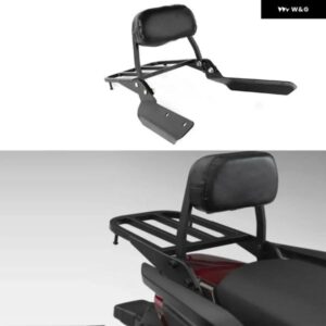 オートバイ リアシーシーバーバックレストキャリア ホンダ CTX700 CTX700D CTX700N 2014-18 ブラック カスタムパーツ アクセサリー 交換用
