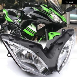 オートバイ ヘッドライト KAWASAKI NINJA 650 EX650 2017 2018 2019 NINJA650 ヘッドランプアクセサリーフロントライトハウジング カスタム