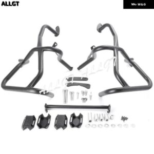 1PC オートバイ エンジンクラッシュバー BMW F800GS/F700GS 2013-2017 黒赤 カスタムパーツ アクセサリー 交換用部品 互換品 - Red