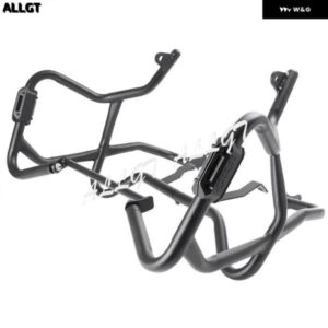 1PC オートバイ エンジンクラッシュバー BMW F800GS/F700GS 2013-2017 黒赤 カスタムパーツ アクセサリー 交換用部品 互換品