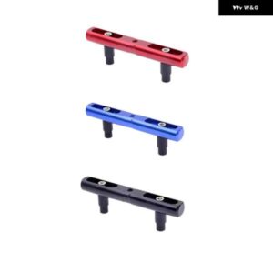 汎用オートバイハンドルバーエクステンダー合金延長バースタイリングクロスバーアクセサリーマウントオートバイクロスバー - black