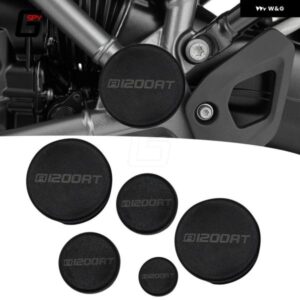 BMW R1200RT R1250RT オートバイ バイク アクセサリー フレーム ホールカバー キャップ プラグ 装飾 R1200 RT 2014-2018 2019-2023 5個