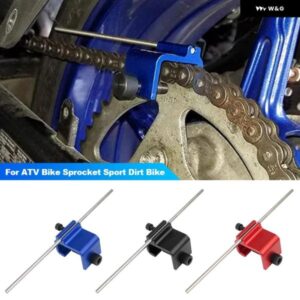 バイクチェーンアライメント クイックアライメントツール ブラック レッド ブルー ATV バイクスプロケット スポーツ ダートバイク アクセサリー
