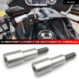 1/2個 オートバイ バイク 延長 ロッド サポート ナビゲーション ブラケット BMW R1200RT LC R1250RT R 1250 1200 RT K1600GT GTL K1600B用