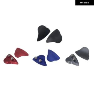 ヤマハ YZF-R6 2017-2024用 オートバイミラーブロックオフプレート 2個 - black