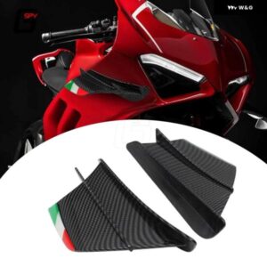 ドゥカティ 899 959 1198 1198S 1199 1299 PANIGALE V4 V4S V4R V2 SUPERSPORT S 用 オートバイ バイク ウィングレット エアロダイナミック ウィングキット