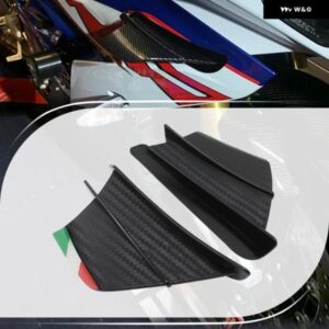 ヤマハ R6 R25 R7 R3 BMW S1000RR S1000R R/R 1000R 1000RR オートバイスポイラーウイング エアロダイナミック ウイングレットカバー